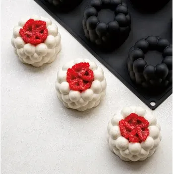 Forma na pečení Pavoni SILIKONOVÁ FORMA NA DEZERTY NUAGE 140 ml