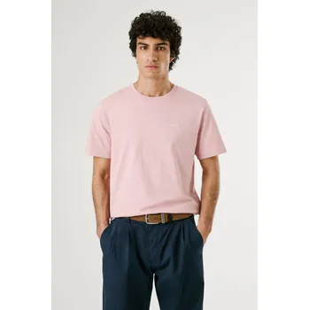 Pánské tričko Pepe Jeans Pánské tričko CONTRAST CONNOR Barva: růžová, Velikost: L