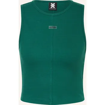Karo Kauer Dámský Cropped Top, zelená, 42