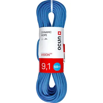 Horolezectví Dynamické lano Ocun Vision WR 9.1 mm 50 m - blue/purple