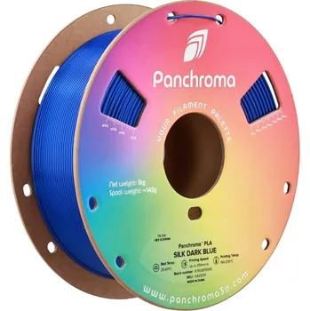 3D tisk Polymaker Panchroma PLA Silk Dark Blue 1,75mm 1kg
