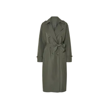 Dámský kabát esmara® Dámský trenčkot (khaki, S(36/38))