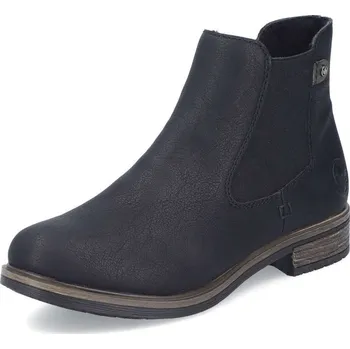 Dámské kozačky Dámská kotníková obuv RIEKER 72254-00 černá W5 41