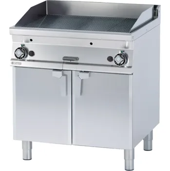 Kuchyňský gril Plynová grilovací deska rýhovaná FTR-78G RM GASTRO