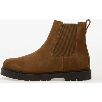 Dámské tenisky Tenisky Birkenstock Highwood Slip On Women Suede Leather Dark Tea EUR 39