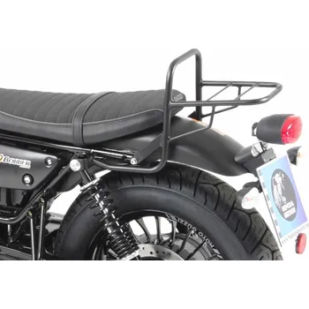 Zavazadlo na motocykl Hepco & Becker Horní trubkový nosič kufru na Moto Guzzi V9 Bobber (16-20) pro krátké sedadlo