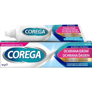 Péče o zubní náhradu Corega Ochrana dásní fixační krém 40g - balení 2 ks