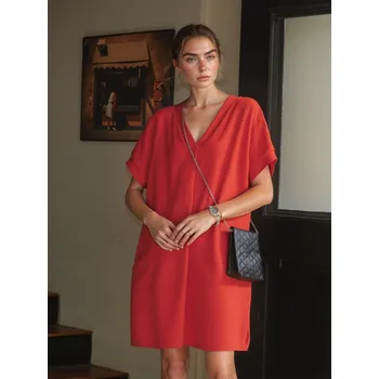 Dámské šaty Tunika Aley Barva: červená