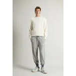 TEPLÁKY WOOLRICH MOULINE SWEATPANT MEDIUM GREY