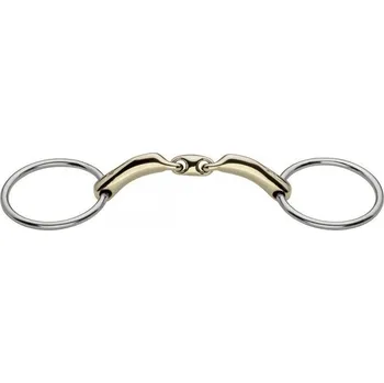 Udidlo pro koně Udidlo Stihlo SPRENGER Novocontact Sensogan 2x lomené 14 mm 11,5 cm