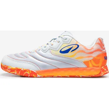 Pánská sálová obuv KIPSTA Futsalové kopačky Eskudo Pro Pack kožené pro dospělé 41 ORANŽOVÁ|ČERVENÁ|ŽLUTÁ