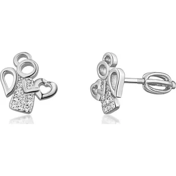 Náušnice Náušnice JVD SVLE0630XH2BISR stříbrné