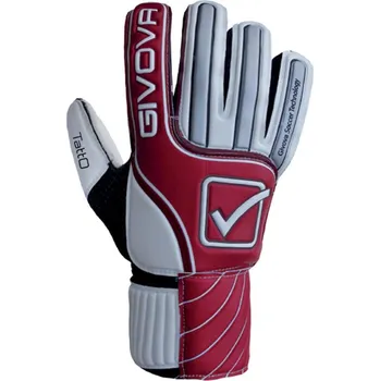 Brankářské rukavice Brankářské rukavice GIVOVA Tact white-red 4