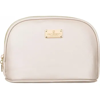 Kabelka Stylová dámská koženková kosmetická taštička Peterson Lamin, krémová