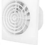 Tichý koupelnový ventilátor Dalap 100 NOMIA ZW s časovačem, hygrostatem a senzorem světla, Ø 100 mm