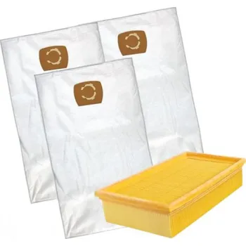 Sáček do vysavače Filtr a sáčky k vysavači KARCHER NT 45/1 1+3ks sada