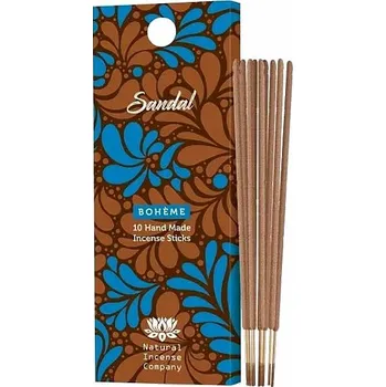 Vonná tyčinka Vonné tyčinky Natural Bohème Sandal 10 ks