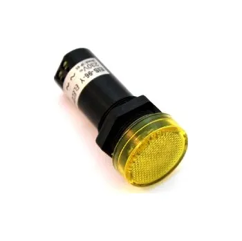 Indikační signálka kontrolka Eleco EIS-96 -99 Y / G / R 230V AC zelená žlutá červená Varianta: EIS 99 Y žlutá 230V AC