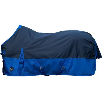 Vybavení pro koně HKM Deka výběhová Chester HKM, s fleecem, navy/blue Délka zad: 165 cm