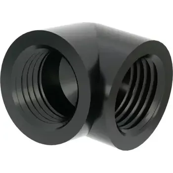 Fitinka Barrow G1/4 (F-F) spojka - 90° koleno černá (TDWT90SN-V2 b)