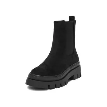 Dámské kozačky Polokozačky DeeZee HX21069-1A Černá 41