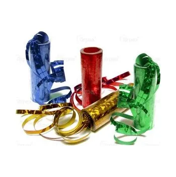 Serpentýny - spirála holograf multicolor 2ks