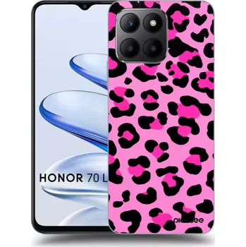 Pouzdro na mobilní telefon Picasee silikonový průhledný obal pro Honor 70 Lite - Pink Tiger