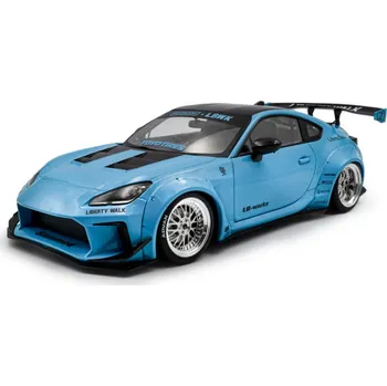 autíčko Toyota GR86 LBWK Body Kit 2024 RHD Baby modrá 1:18 Solido