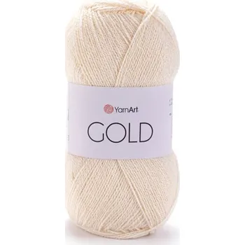 Galanterie Yarn Art příze Gold 9854 jemná meruňková