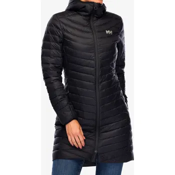Dámský kabát Dámský kabát Helly Hansen Verglas Long Down Insulator - black