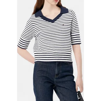 Dámský svetr Karl Lagerfeld | Dámský svetr / triko Tommy Hilfiger Jeans - Velikost L, Barva Multicolor 56300 DW0DW15561