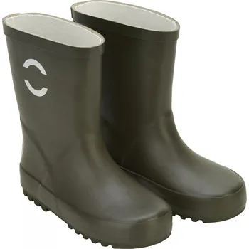 Dívčí holínky Mikk-Line dětské holínky NOOS3806 Dusty Olive Velikost: 37 PŘÍRODNÍ KAUČUK