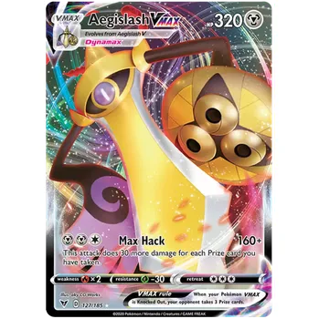 Sběratelská karetní hra Pokémon TCG Aegislash Vmax 127/185
