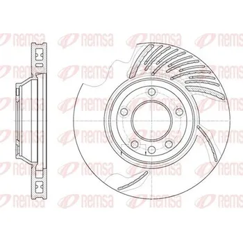 Brzdový kotouč Brzdový kotouč REMSA 6769.11