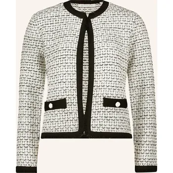 Dámský svetr Betty&Co Dámský Pletený Kardigan, bílá / černá, 44