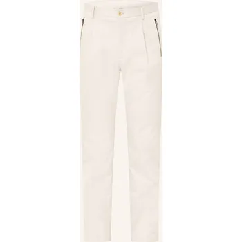 Pánské kalhoty Etro Pánské Chino Kalhoty Slim Fit, krémová, 52