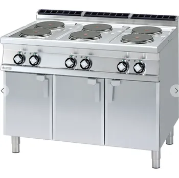 Sporák Sporák elektrický s podestavbou PC 712 ET RM GASTRO - 6 zón