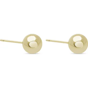 Náušnice DUBAI 3741 peckové náušnice pozlacené 14k zlatem Ellami