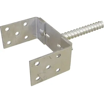 Příslušenství pro plot Patka kotevní do betonu stavitelná, 70 x 150 x 65 x 105, 200 mm, STALCO