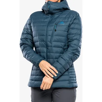 Dámská péřová bunda Mountain Equipment Earthrise Hooded Jacket - majolica blue