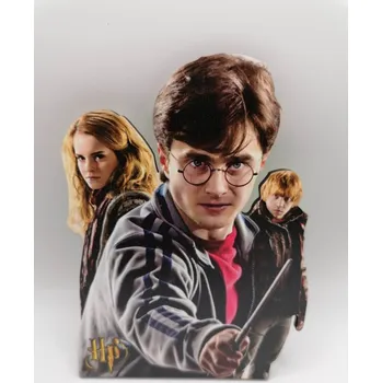 Dekorativní magnet Loranc Magnetka na dort - Harry Potter a jeho přátelé