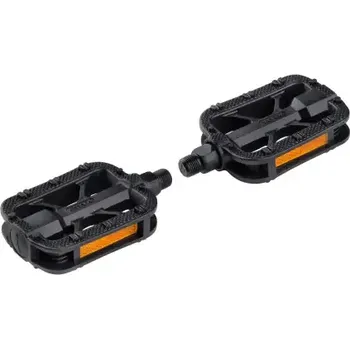 Pedál na kolo Force Trek plastové pedály protiskluzové černá