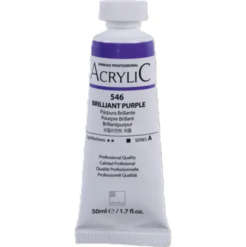 Vodová barva ShinHan Akrylová barva 50 ml Brilliant Purple 546