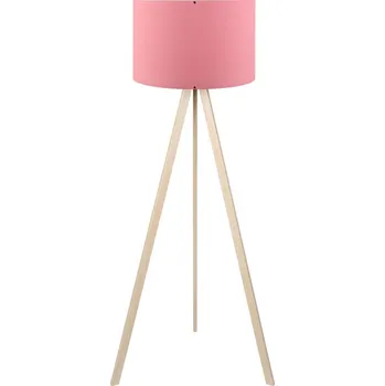 Lampička Stojací lampa AYD 1xE27/40W/230V růžová/béžová