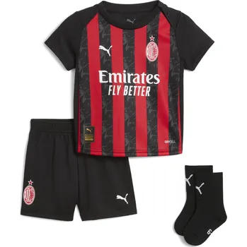 PUMA Dětská sportovní souprava regular 25/26 PUMA 12 MĚSÍCŮ ČERNÁ|ČERVENÁ