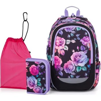 Školní batoh Střední set do školy Topgal CODA, růže