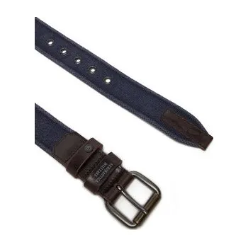 Opasek Pánský pásek Aeronautica Militare 252CI0315UCT04246 Tmavomodrá 85