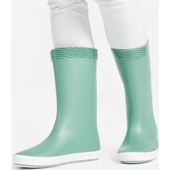 Pánské holínky DECATHLON Holínky Sailing 100 pro dospělé 42/43 BÍLÁ|ZELENÁ