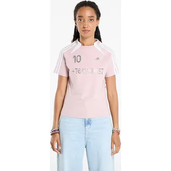 Dámské tričko Tričko adidas Adilenium Season 4 Teamgeist Slim T-Shirt New Rose S