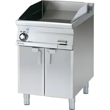 Kuchyňský gril Elektrická grilovací deska hladká chromovaná FTL-76ETS RM GASTRO